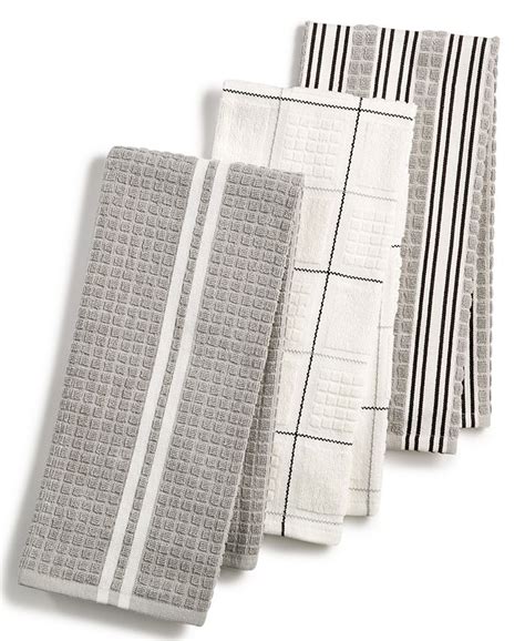 Macys kitchen towels - Macy’s. $ 12.60. was $ 30.00. These towels get rave reviews thanks to their softness and absorbency — and also because they’re available in a wide array of colors. Their jacquard borders give them a clean, tailored look, and they’re designed to become softer and fluffier with every wash. Buy Now.